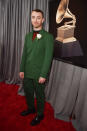 <p>Sam Smith attends the 60th Annual Grammy Awards at Madison Square Garden in New York on Jan. 28, 2018. (Photo: John Shearer/Getty Images) </p>