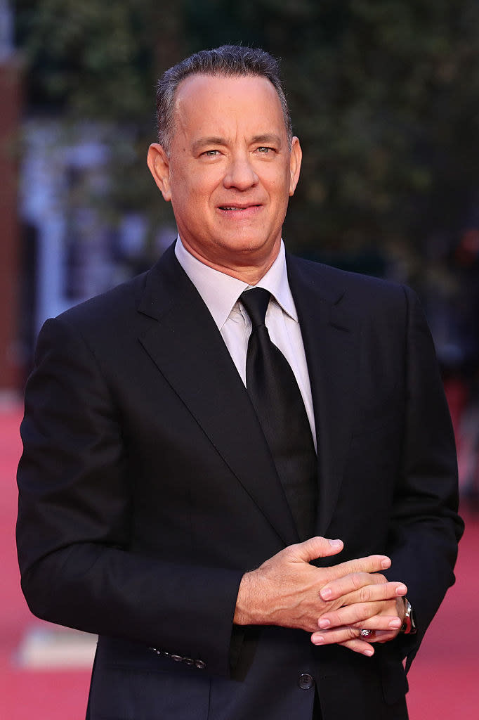 Closeup of Tom Hanks