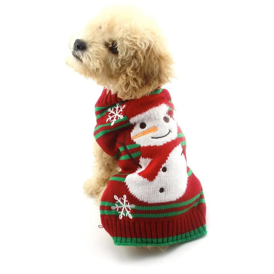 Delifur Dog Ugly Christmas Sweater Xmas Sweater