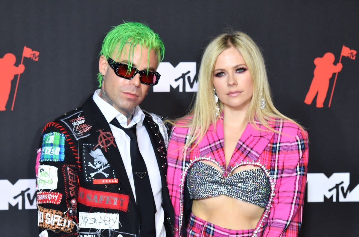 Avril Lavigne and Mod Sun’s engagement is off  (AFP via Getty Images)