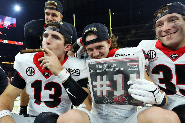 Kelee Ringo's clinching TD set off Georgia football title celebration