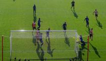 <p>Jay Rodriguez slams home from a tight angle to double the hosts’ advantage </p>