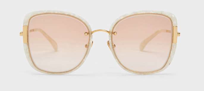 Acetate Butterfly Sunglasses. PHOTO: Charles & Keith