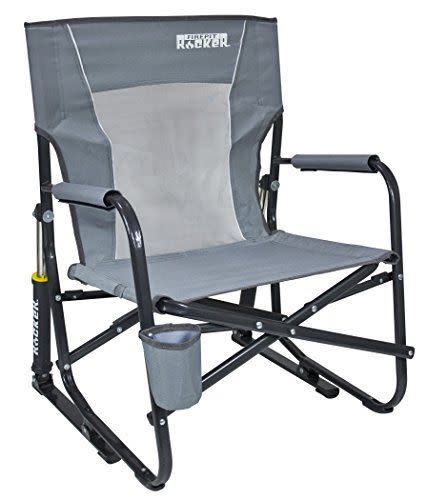 Outdoor Freestyle Rocker Portable Rocking Chair and Outdoor Camping Chair