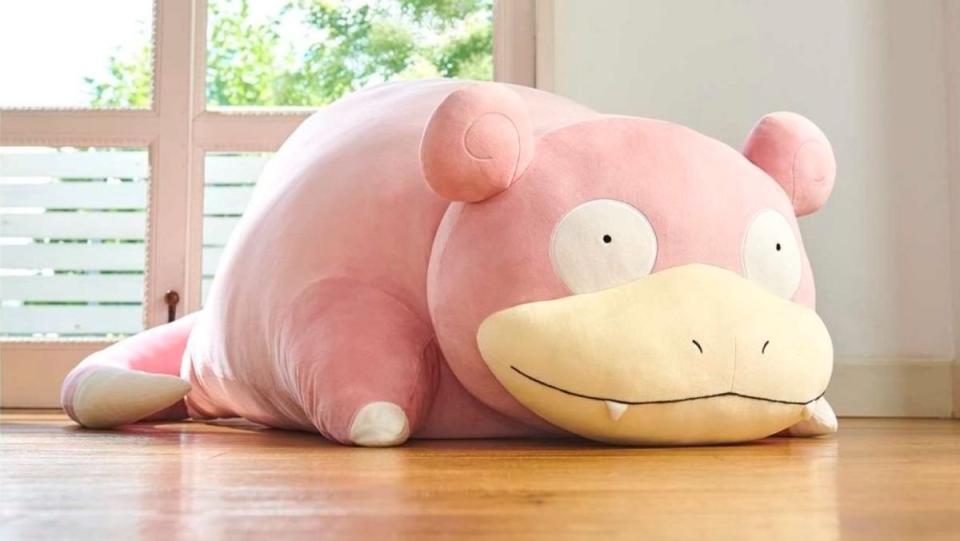 Pokemon giant slowpoke plush full body