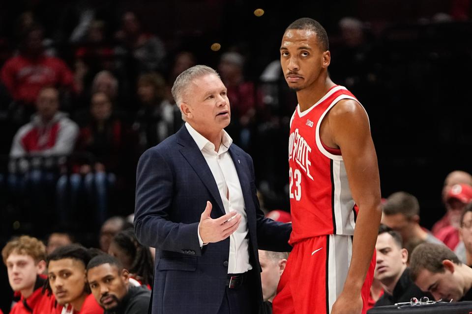 Chris Holtmann's Buckeyes are 8-2 heading into Saturday's game against UCLA.