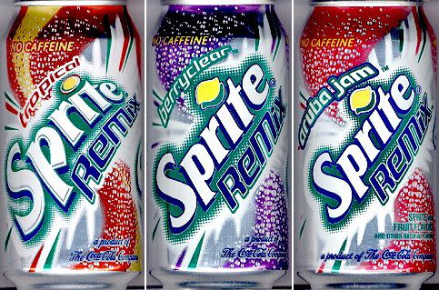 Sprite Remix cans