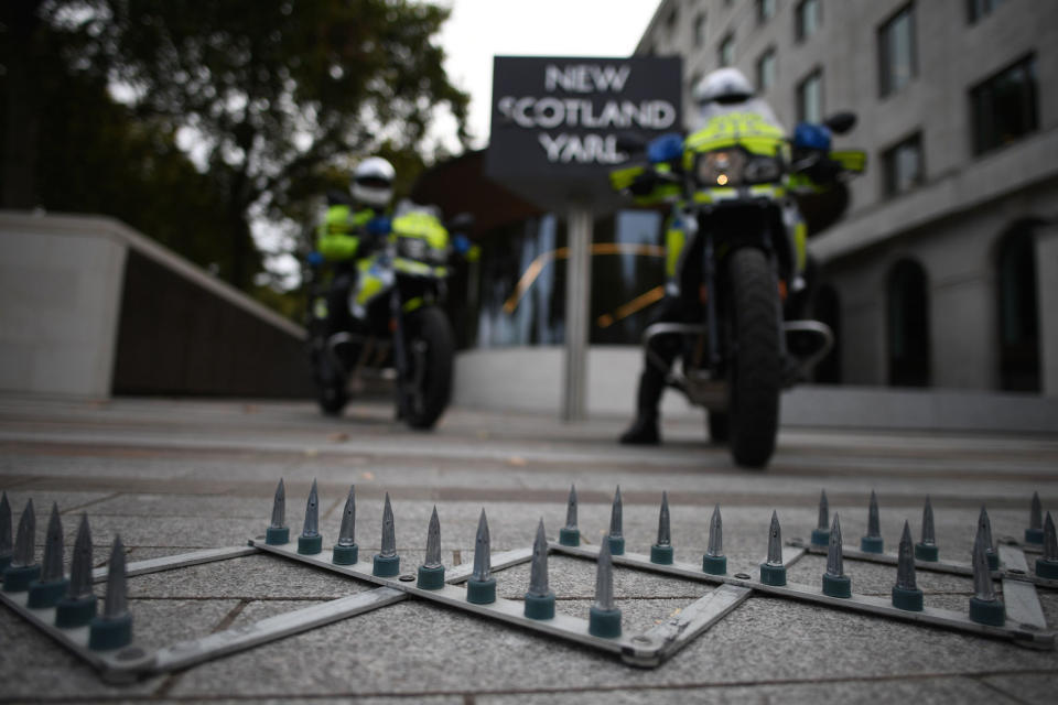 The Metropolitan Police used tough measures to crack down on moped crime (Picture: PA)