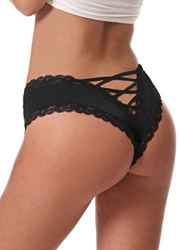 7) Sexy V-Back Criss Cross Panties