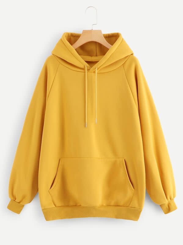 Ariana Grande: Yellow Hoodie, Suede Boots