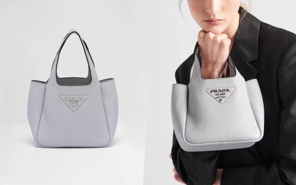 PRADA 皮革手袋 NT$90,000 圖片來源：PRADA