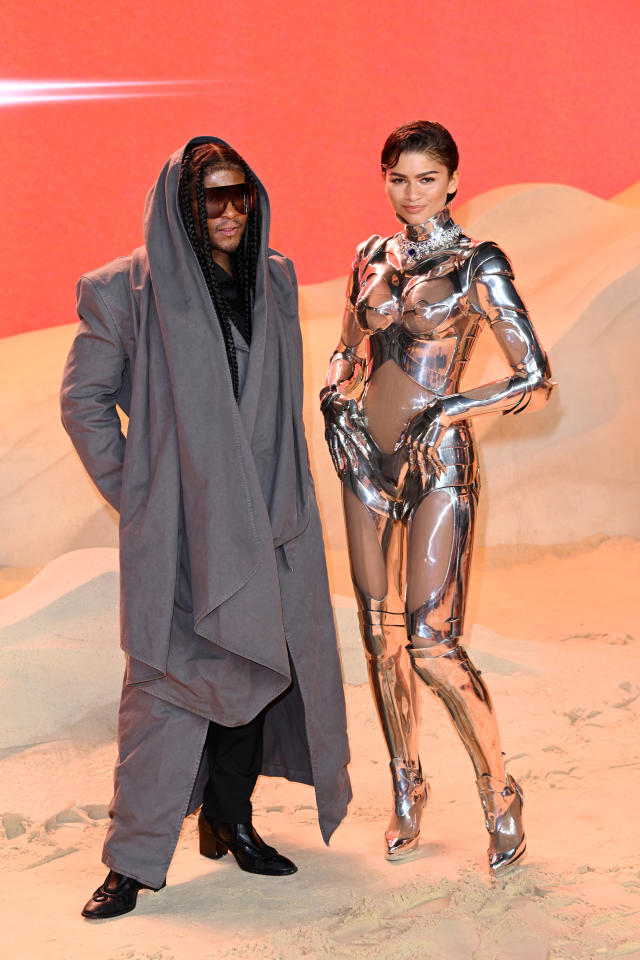 People can't stop talking about Zendaya's metal body suit she wore for Dune  premiere