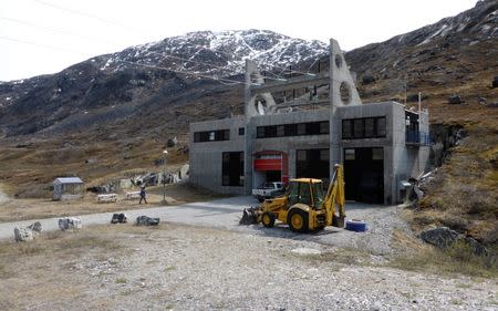 A view of the entrance to the hydropower plant in Buksefjord, Greenland, June 2, 2016. REUTERS/Alister Doyle