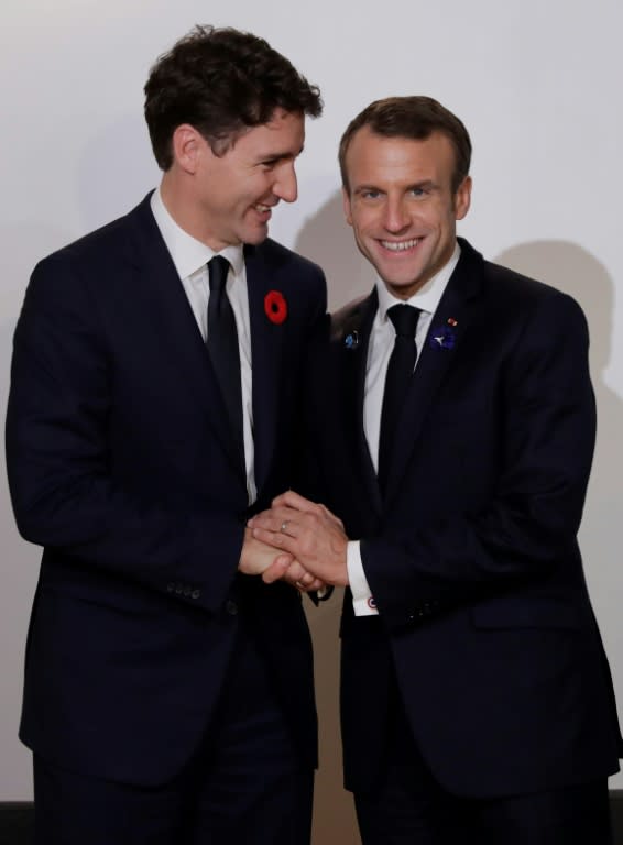 Trudeau and Macron are among the most visible faces of a dwindling band of liberal politicians on the global stage