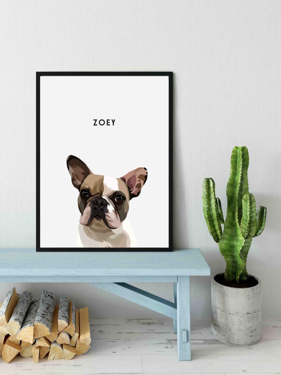 <p><a href="https://westandwillow.com/products/custom-one-pet-portrait?variant=32469599846462" rel="nofollow noopener" target="_blank" data-ylk="slk:Shop Now;elm:context_link;itc:0;sec:content-canvas" class="link ">Shop Now</a></p><p>West and Willow Custom One Pet Portrait</p><p>westandwillow.com</p><p>$67.00</p><span class="copyright">Courtesy</span>