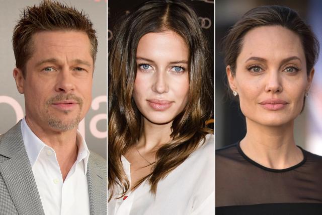 Brad Pitt's New Flame Responds to Accusation She Hates Angelina Jolie ...