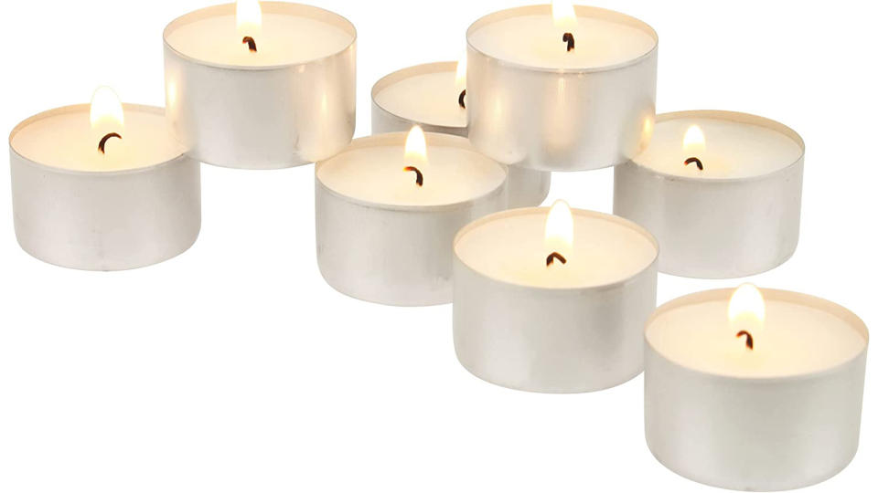 Stonebriar Long Burning Tealight Candles. (Photo: Amazon SG)