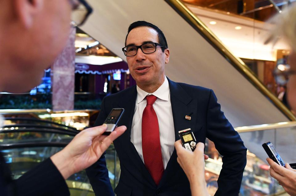 Treasury Secretary Steve Mnuchin