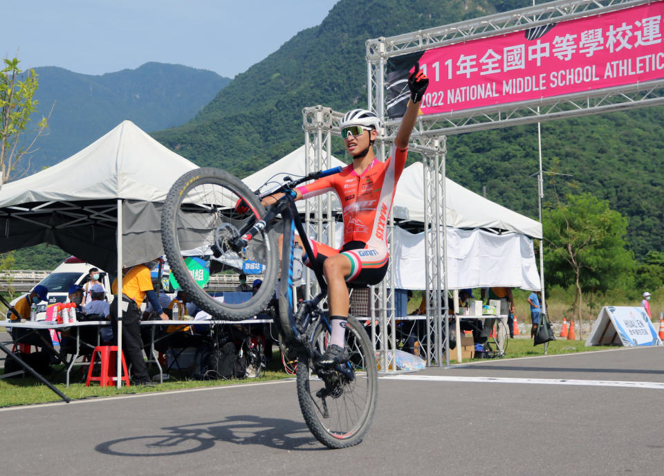 高男組宜蘭縣羅東高工楊承祐奪下個人生涯第一面全中運金牌。蔡宗憲攝