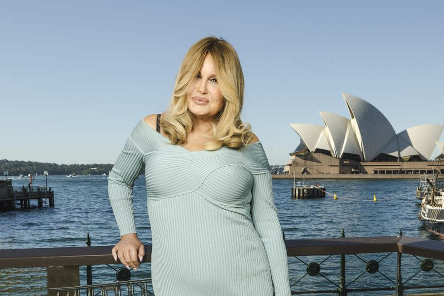 Jennifer Coolidge headed to Sydney, Australia, to have a chat with her “The White Lotus” director Mike White during the VIVID Sydney 23-day extravaganza of art and light. (Destination NSW)