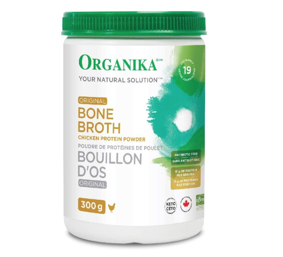 Organika Bone Broth Chicken. Image via Amazon.