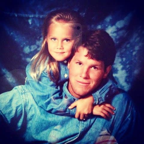 <p>Brittany Favre Instagram</p> Brett Favre and Brittany Favre.