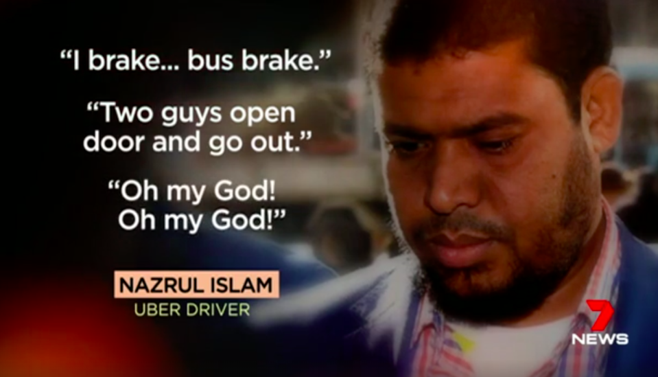 Nazrul Islam has pleaded not guilty to negligent driving. Source: 7 News