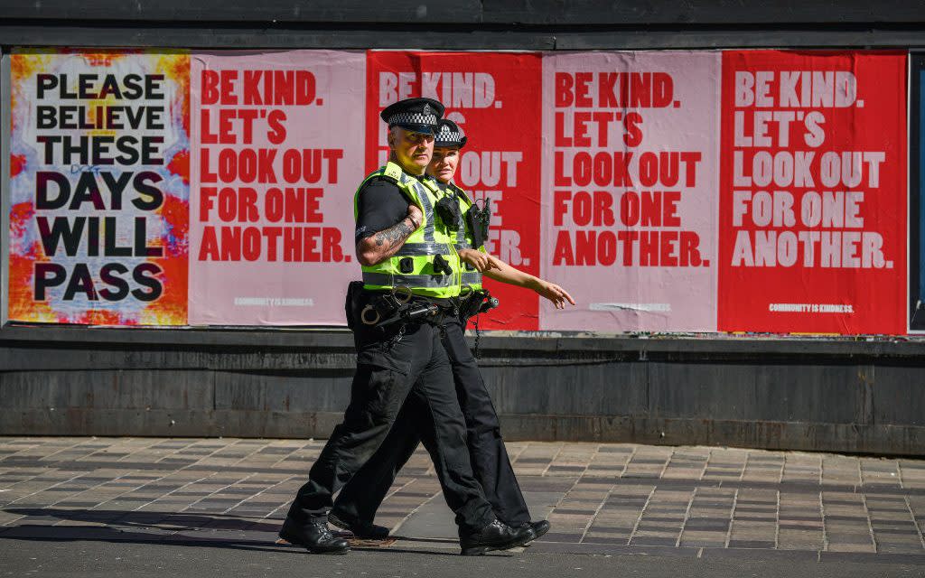 In Nicola Sturgeon’s controversial road map out of lockdown announced on Tuesday, the “stay at home” order will not be lifted until April 5 at the earliest - Jeff J Mitchell/Getty Images