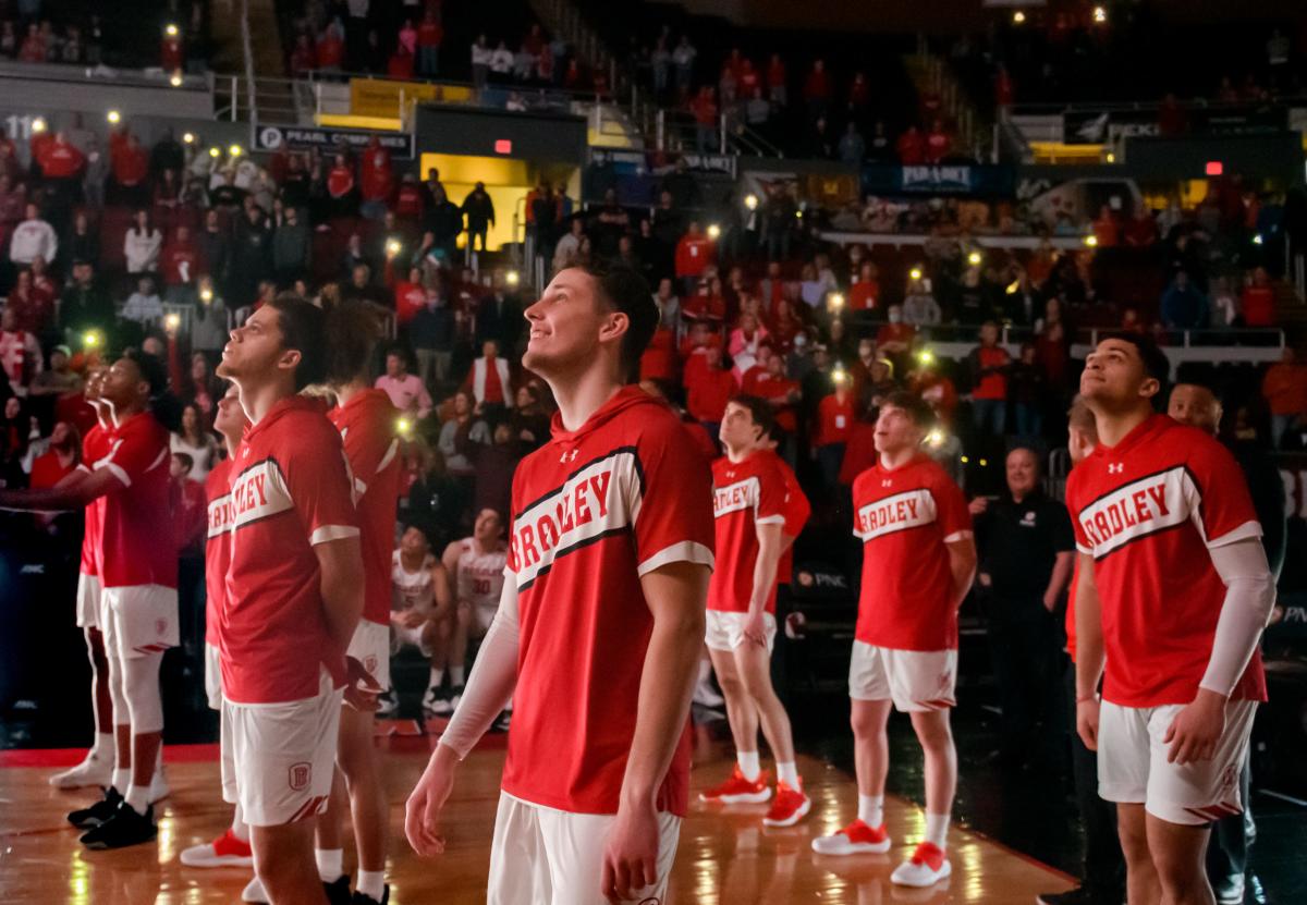 Take a look at Bradley's path through the Missouri Valley basketball