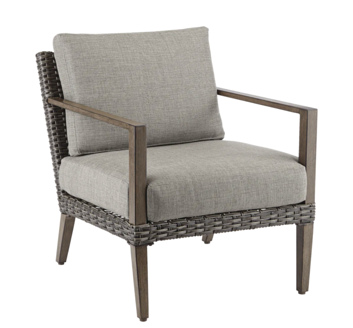 CANVAS Jensen Collection Outdoor/Patio Sectional Armchair. Image via Canadian Tire.