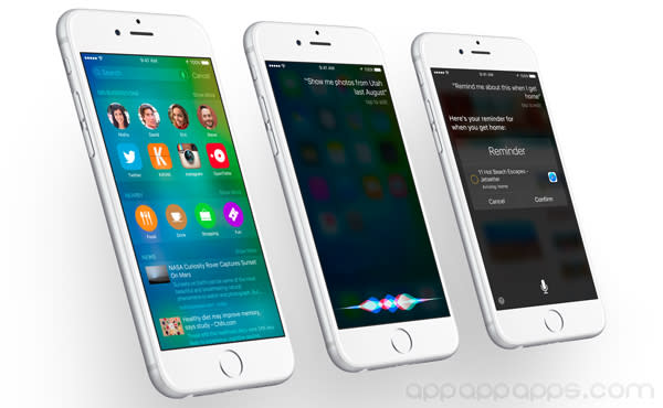 iOS 9 升級降臨: 8 個新功能. 新界面. 系統優化.