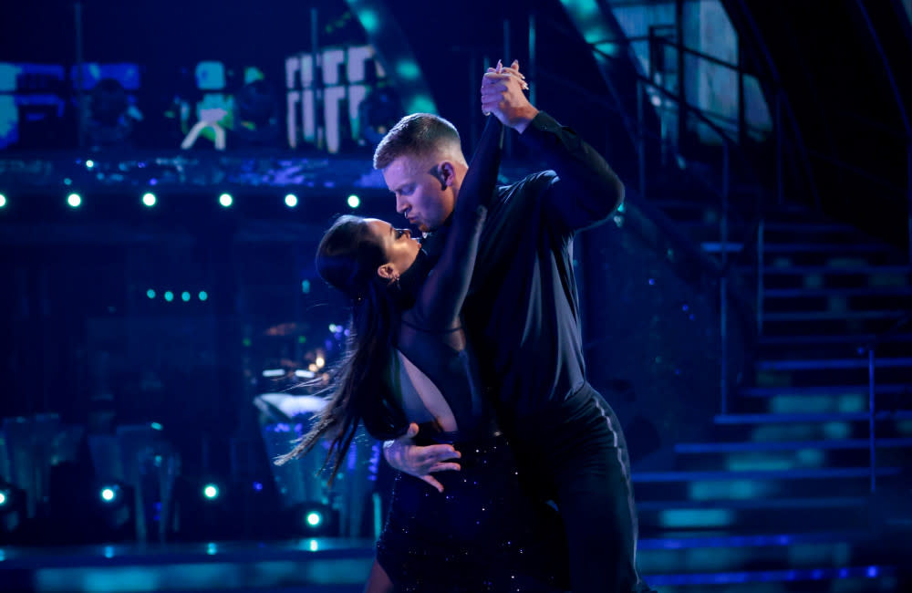 Katya Jones and Adam Peaty have left Strictly credit:Bang Showbiz