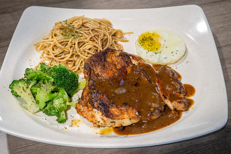 Pang Pang Western Food - Grilled Chicken Flatlay