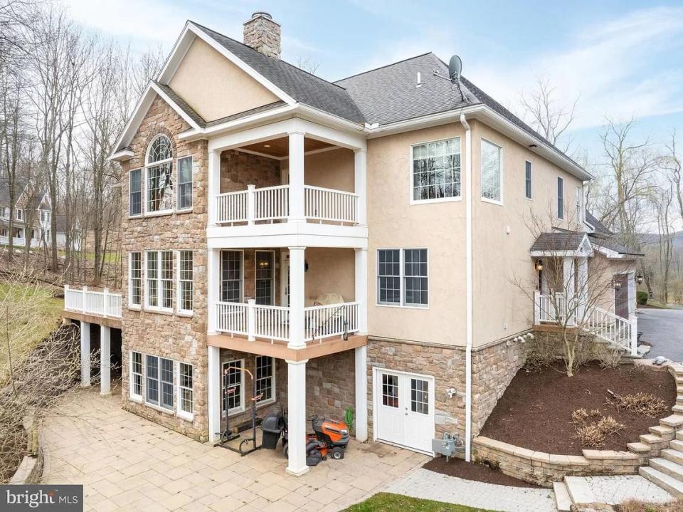 A view of the back of the home at 192 Blackberry Hill in Port Matilda. Photo shared with permission from the home’s listing agent, Jason Krout of Keystone Real Estate Group, LP.