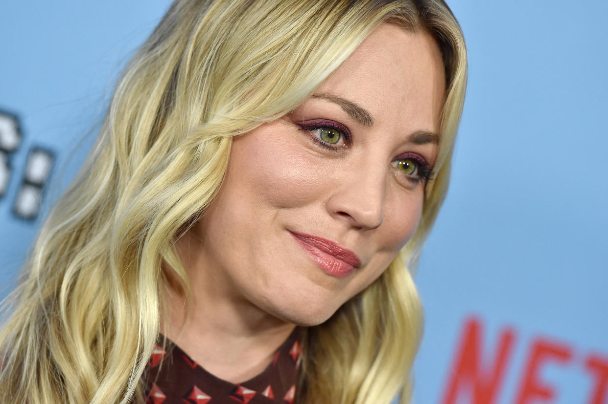 Kaley Cuoco shared the death of her dog Norman. (Photo: Axelle/Bauer-Griffin/FilmMagic)