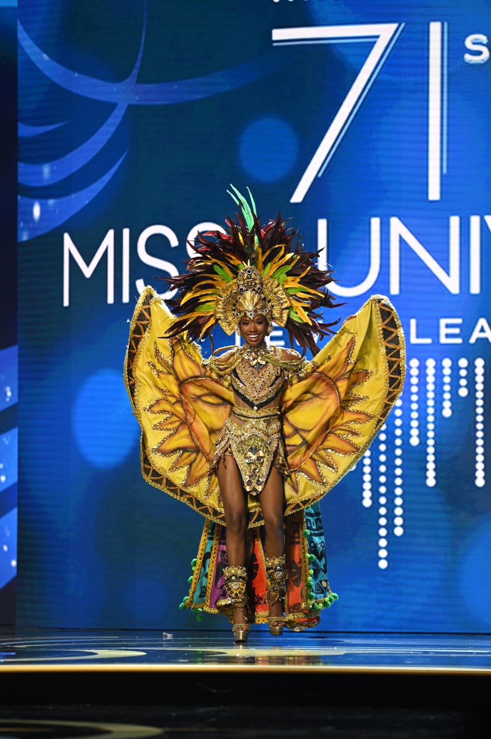 Miss Ecuador in the 2023 Miss Universe Costume Contest.