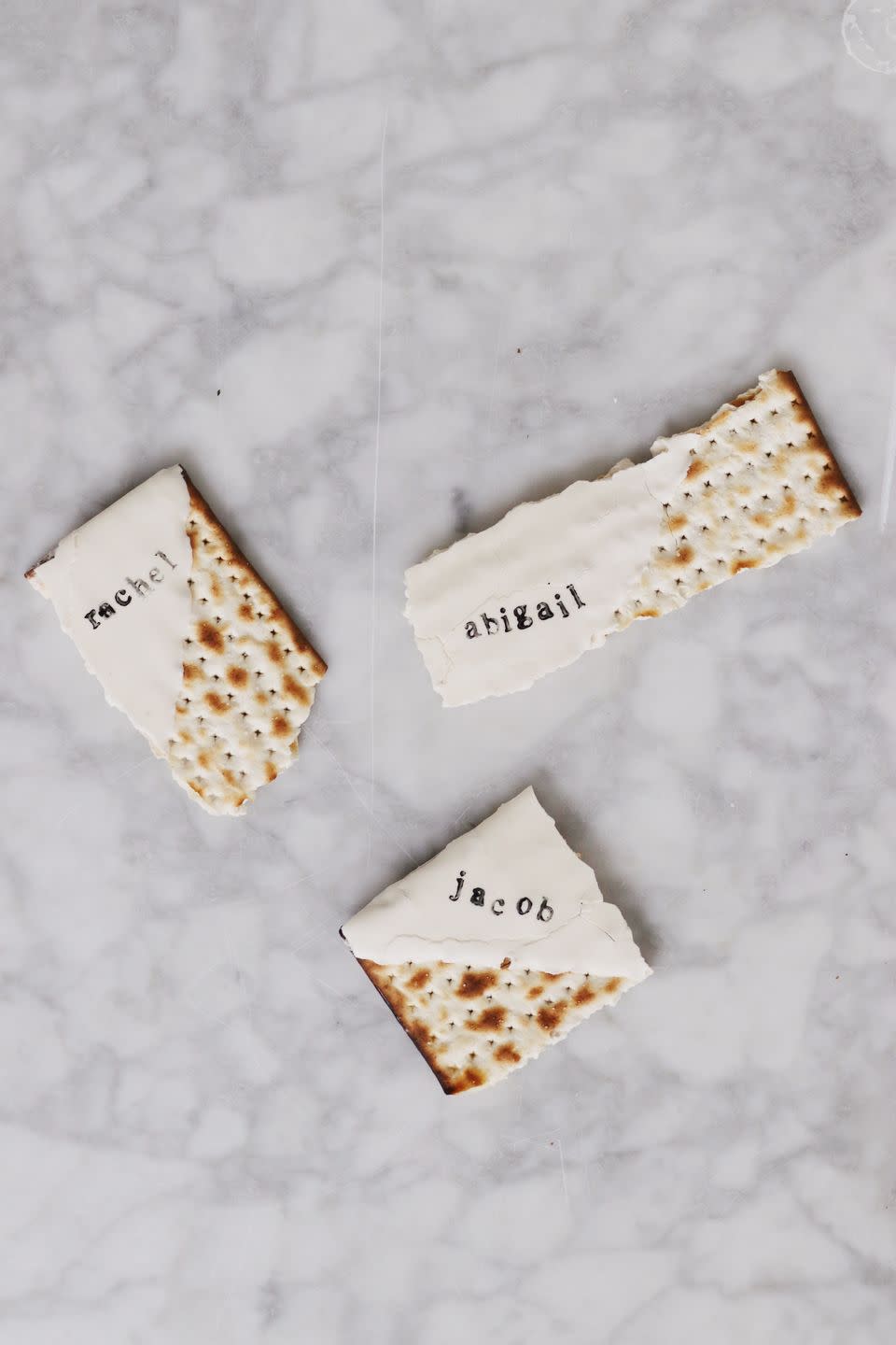 matzo place cards