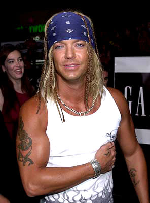 Bret Michaels of Poison at the Westwood premiere of Warner Brothers' Rock Star