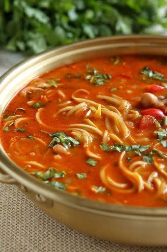 <p>This noodle soup is seriously slurp-worthy.</p><p>Get the <a href="https://www.delish.com/uk/cooking/recipes/a29205356/spicy-coconut-curry-ramen-recipe/" rel="nofollow noopener" target="_blank" data-ylk="slk:Spicy Coconut Curry Ramen;elm:context_link;itc:0;sec:content-canvas" class="link ">Spicy Coconut Curry Ramen</a> recipe.</p>