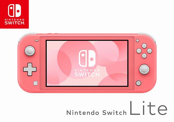 日本任天堂推Nintendo Switch Lite「珊瑚紅」 3 月7 日開放預訂