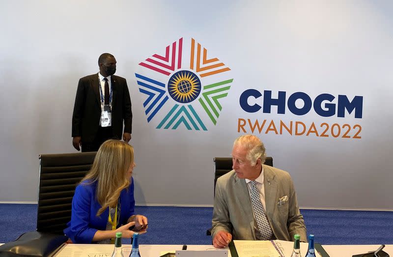 Britain's Prince Charles, the Prince of Wales attends CHOGM in Kigali