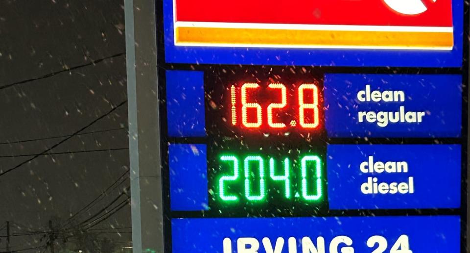 The price of gas is up for the third week in a row. (Mitch Cormier/CBC - image credit)