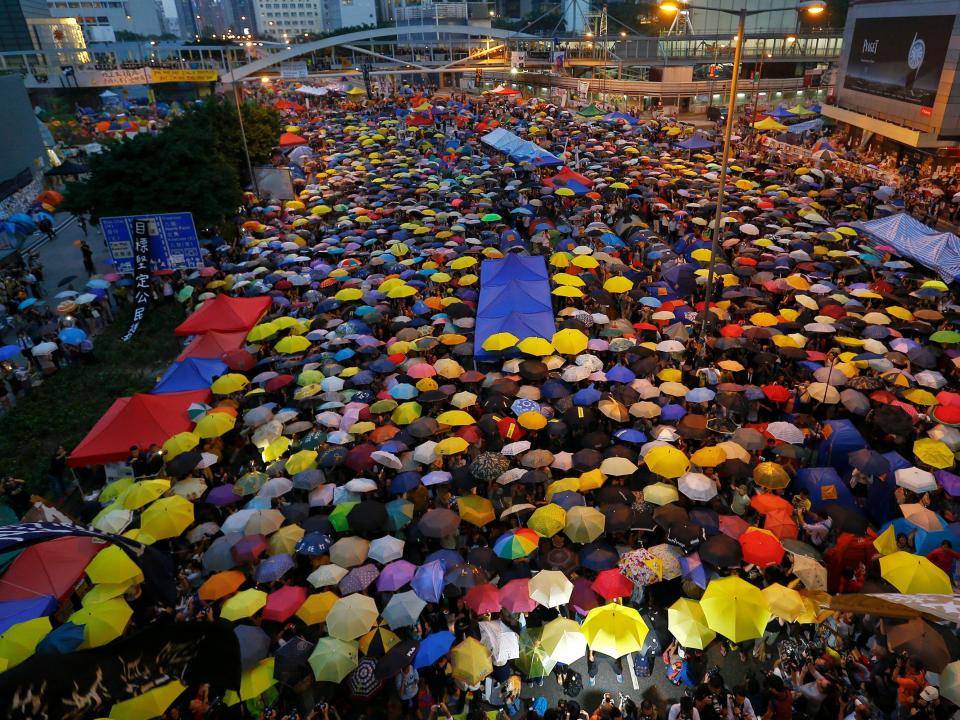Umbrella Movement Hong Kong