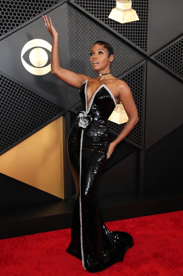 Black Grammy Dress