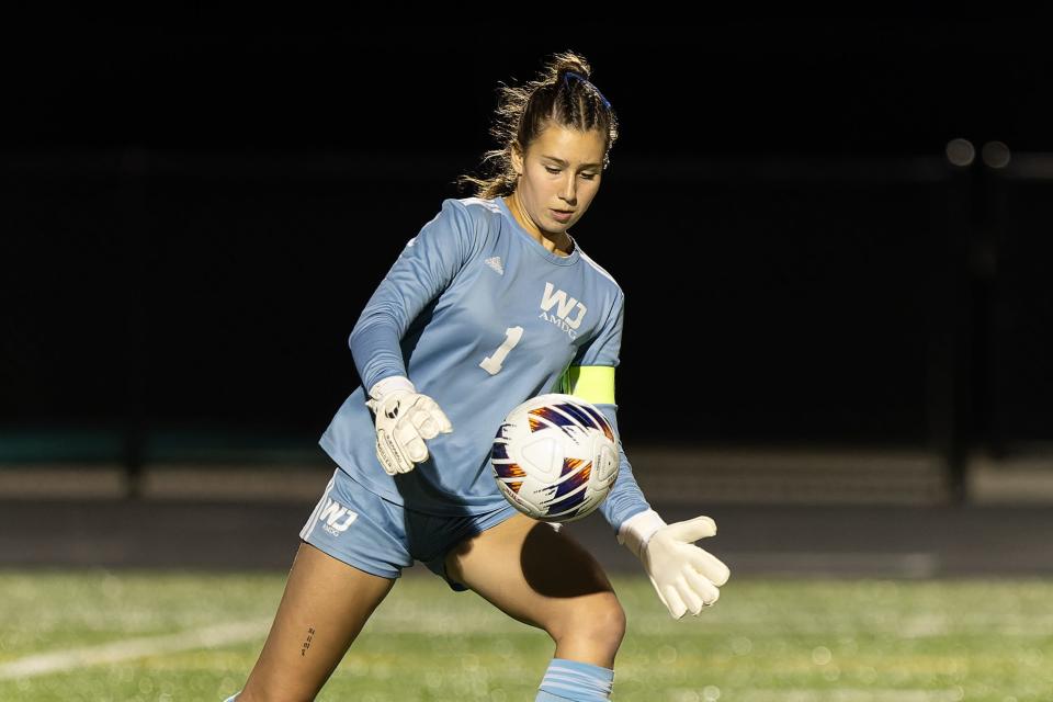 Walsh keeper Adrianna Lika knows the Warriors will be ready to take on Solon in a Division I regional semifinal.