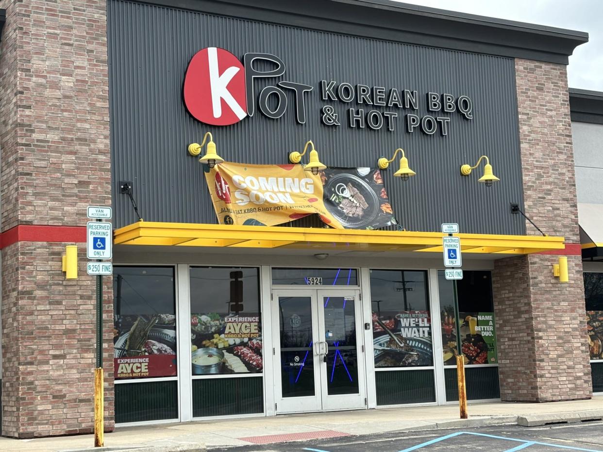 KPOT Korean BBQ & Hot Pot's soon-to-open location in Delta Township.