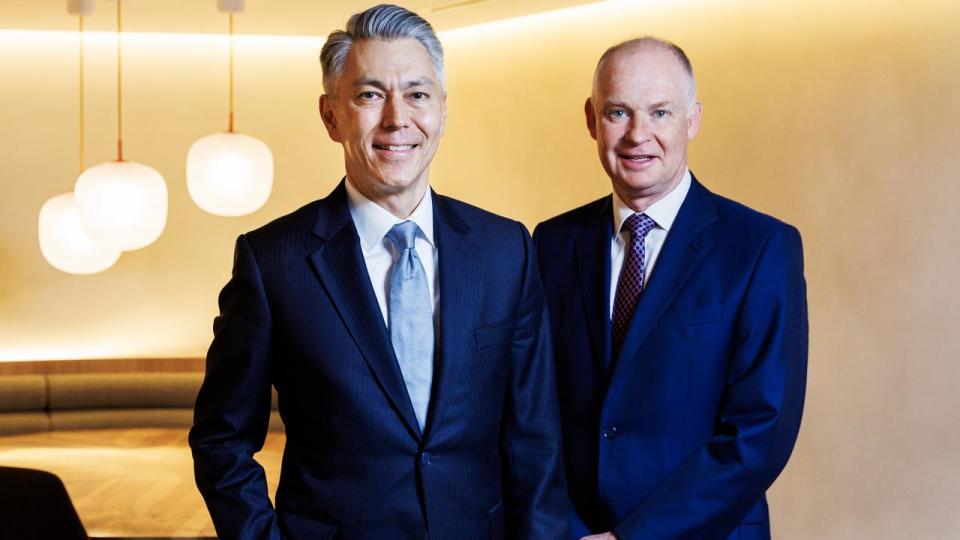 BUSINESS PORTRAIT: BHP CEO and CFO