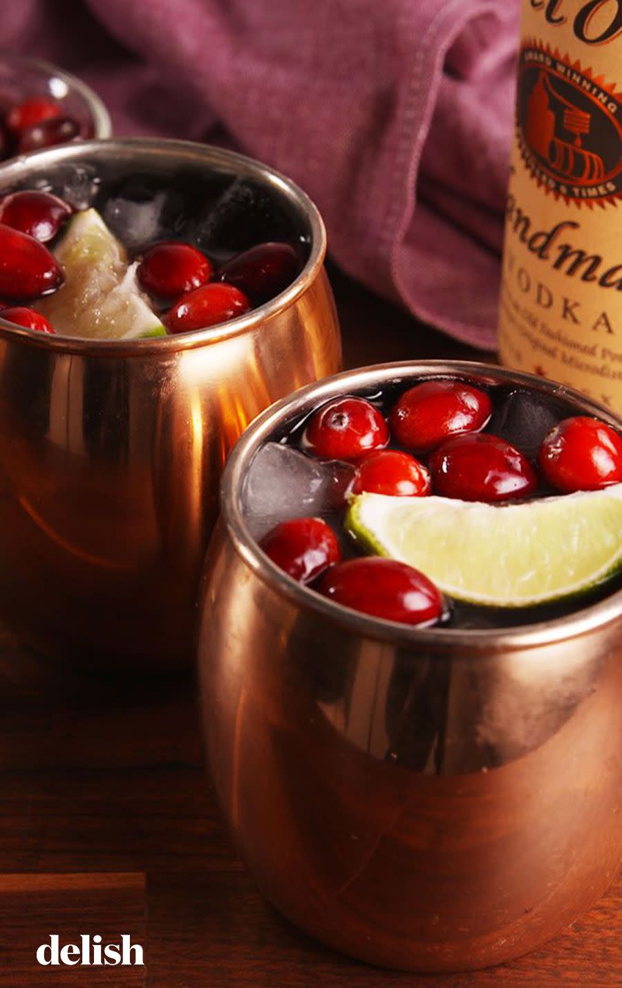 Cranberry Mules