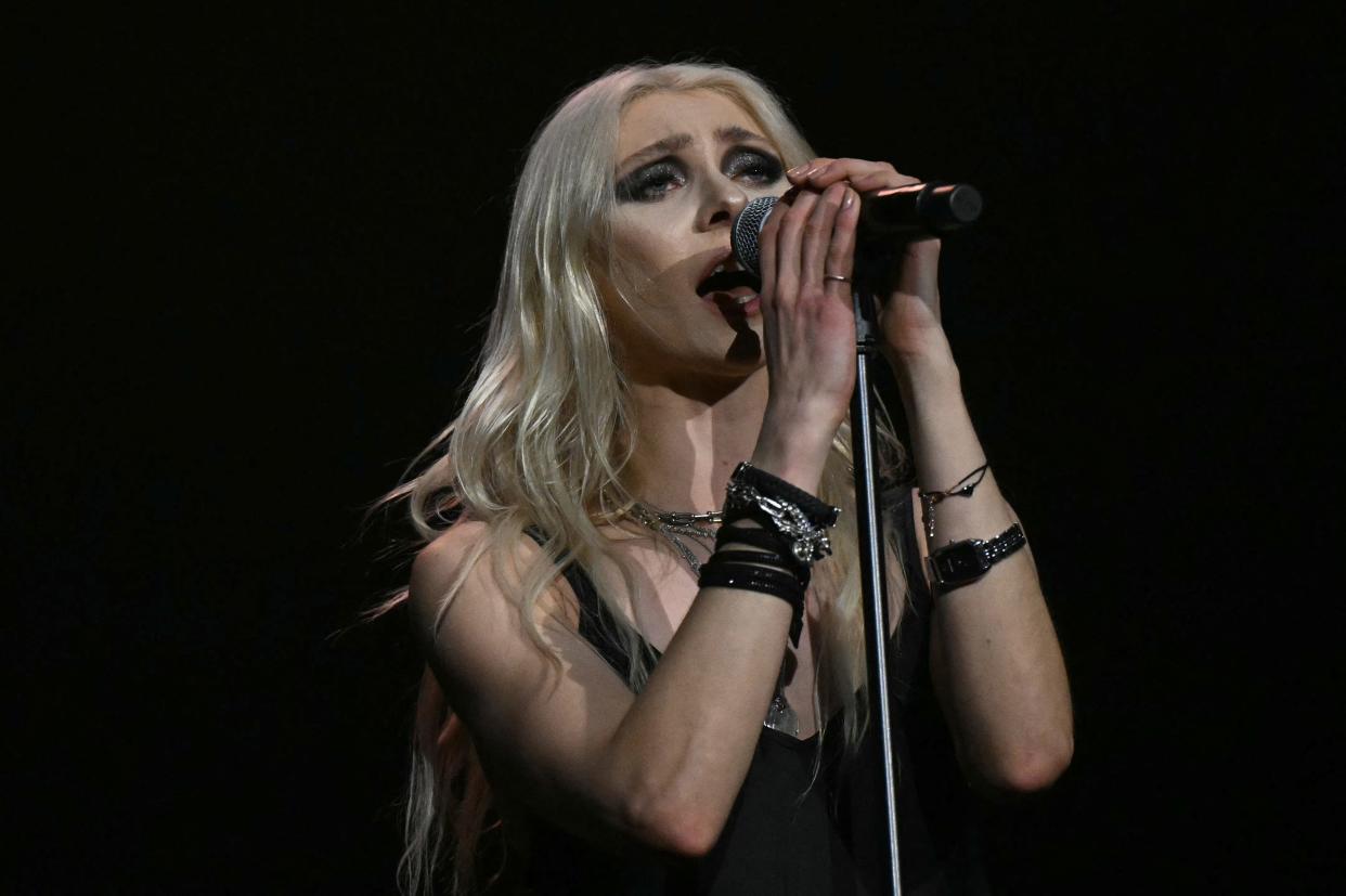 Taylor Momsen of The Pretty Reckless shared that she was bitten by a bat onstage and will need to receive rabies shots for two weeks.