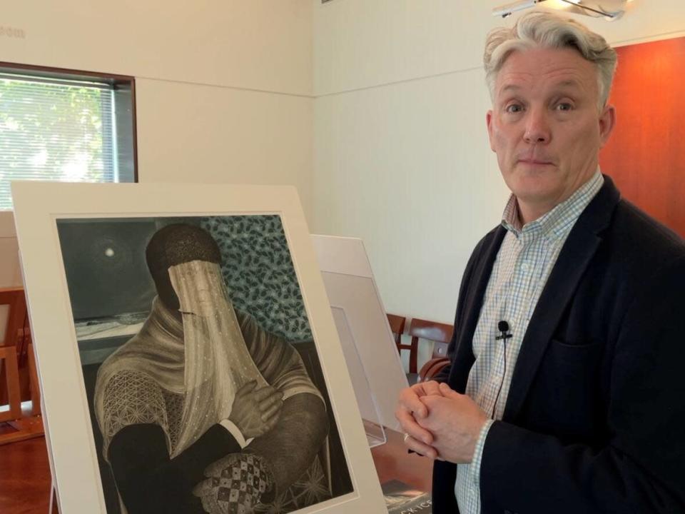 Julian Cox, deputy director and&nbsp;chief curator of the Art Gallery of Ontario, says Newfoundland's David Blackwood created one of the most extraordinary bodies of printmaking by any Canadian artist. (Darryl Dinn/CBC - image credit)